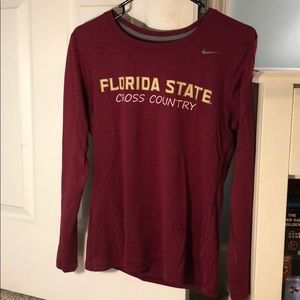 FSU XC Nike longsleeve